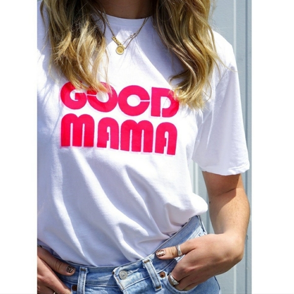 NWT Good American "Good Mama" Tee/ T-Shirt - Picture 15 of 15